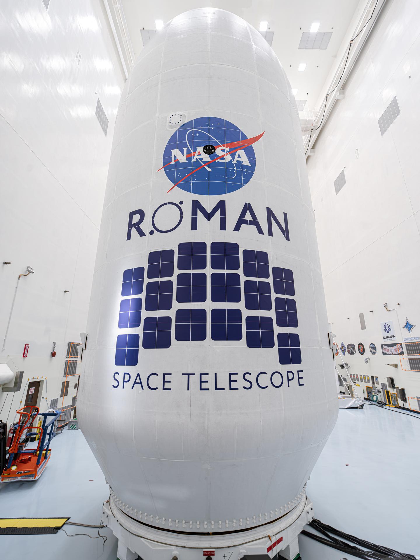 NASA Roman Arrives at Launch Pad, Mission Briefings Scheduled