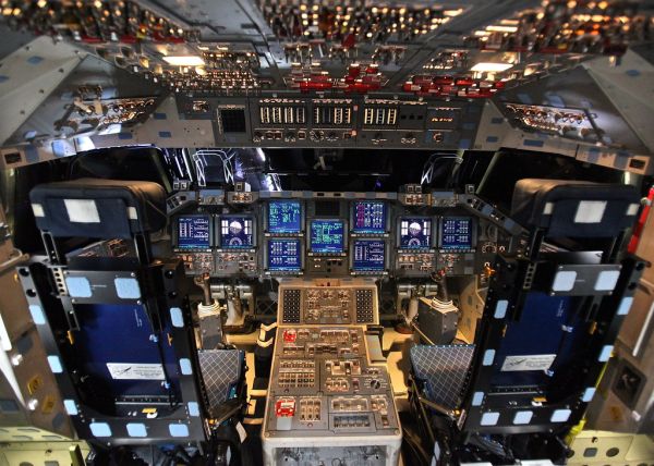 Space Shuttle Endeavour's Control Panels