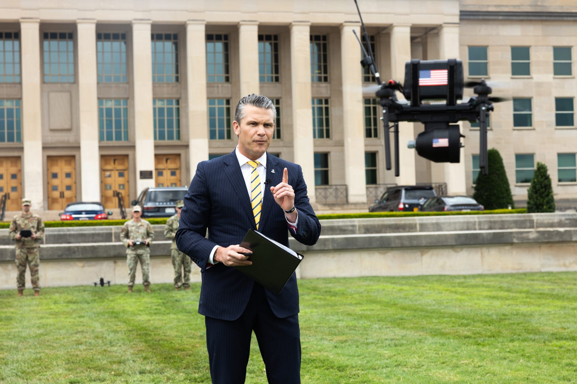 Hegseth realigning DOD's scattered unmanned and autonomy work under new drone boss