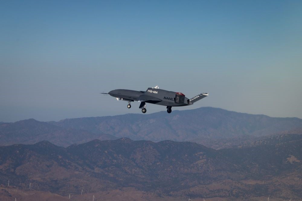 Talon Blue Debuts In Autonomous Flight From Mojave