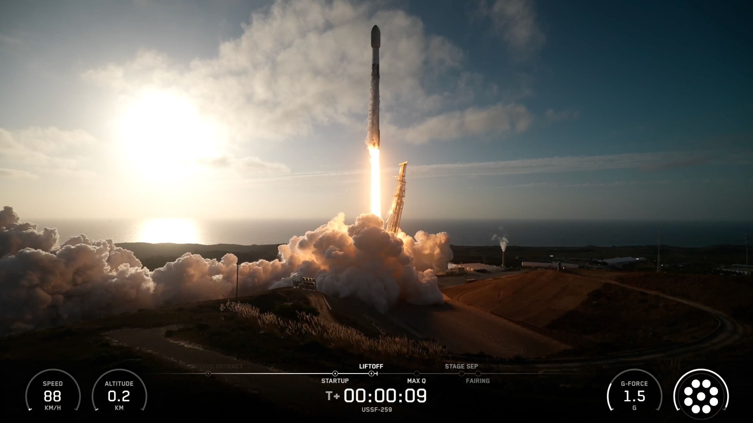 SpaceX launches 2nd classified mission for US Space Force in less than a week (photos)