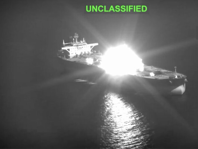 US Fighters, Drones Strike 3 Iranian Oil Tankers After Iran Fires on Navy Ships